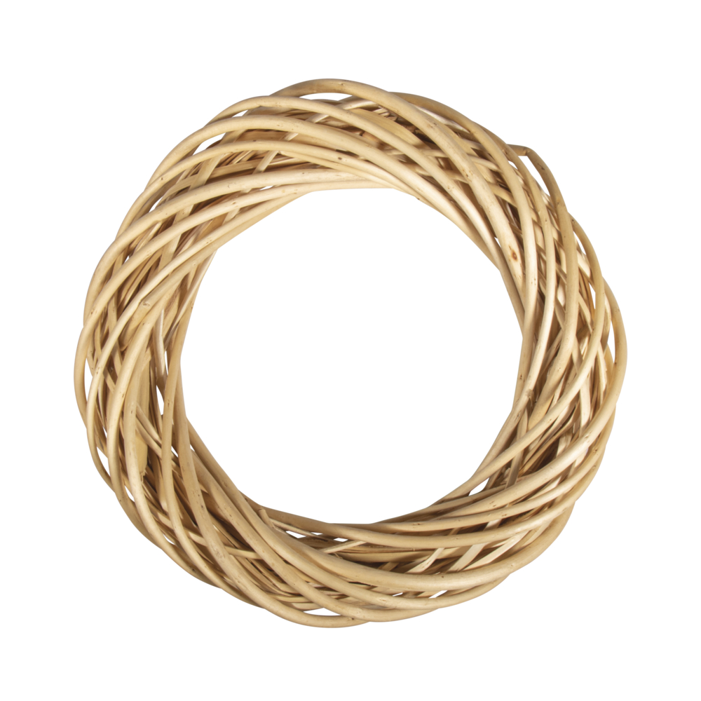 Rayher couronne en osier pelée 30 cm